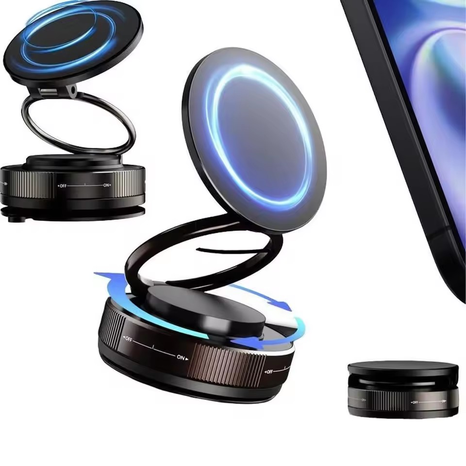 Car Vacuum - Suporte magnético para celular com ventosa