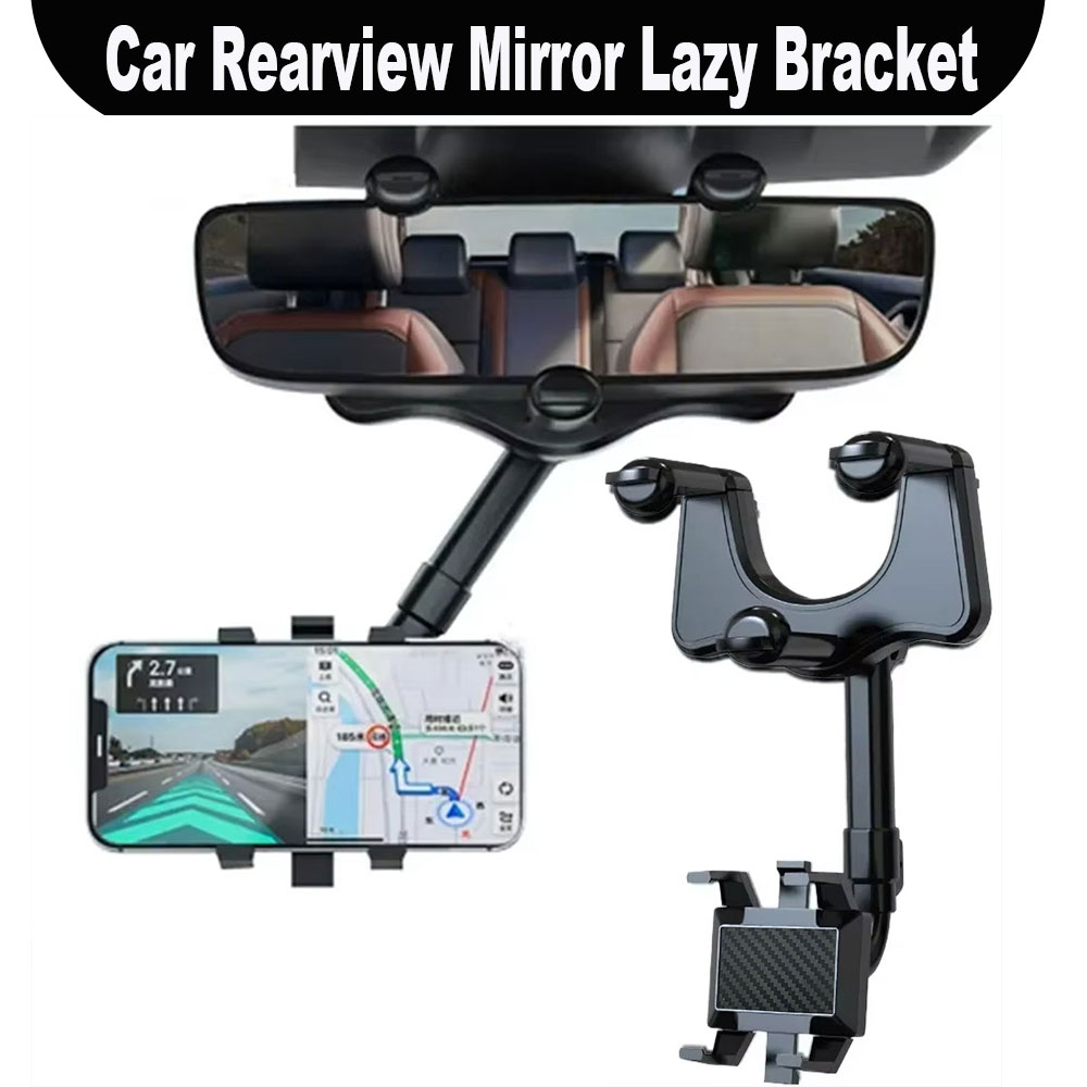 Car Mirror - Suporte Multifuncional para Telefone no Retrovisor