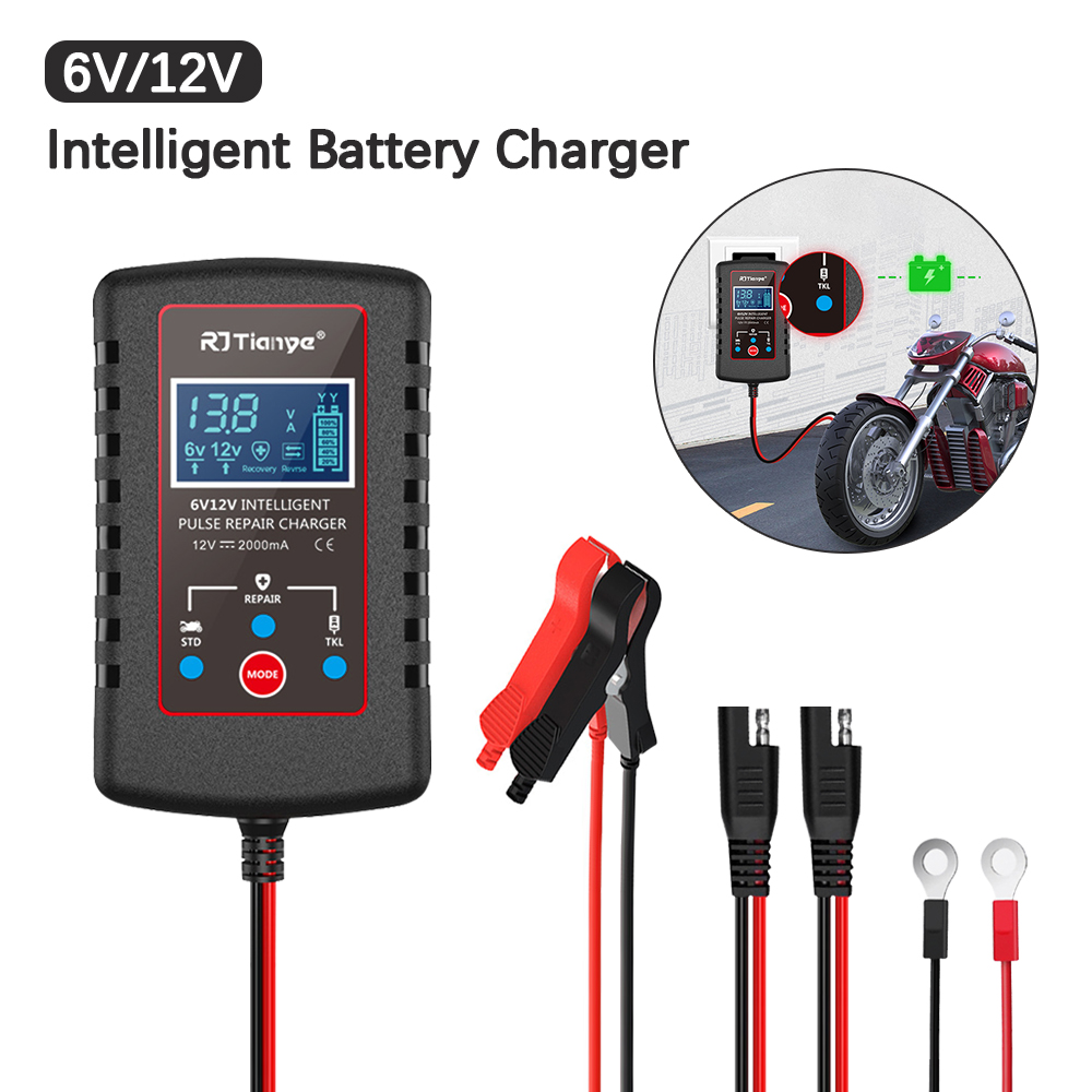 Car Charger - Carregador de bateria inteligente para motocicleta