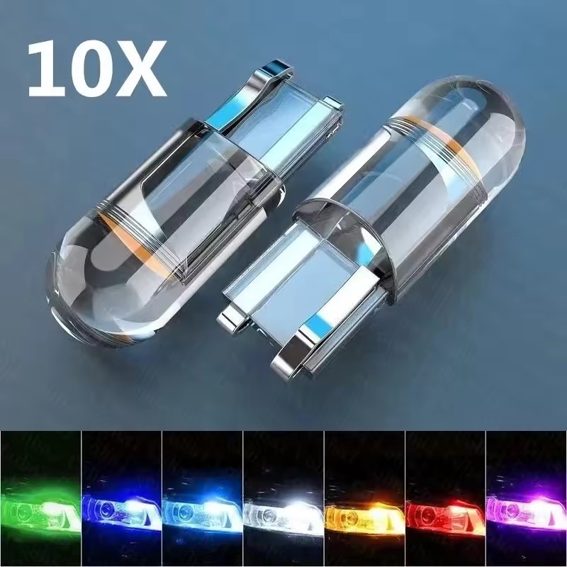 Car Led Light - Super Brilhante 10 Peças W5W 194