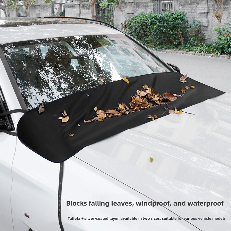 Car Wiper - Protetor de para-brisa para folhas, calha