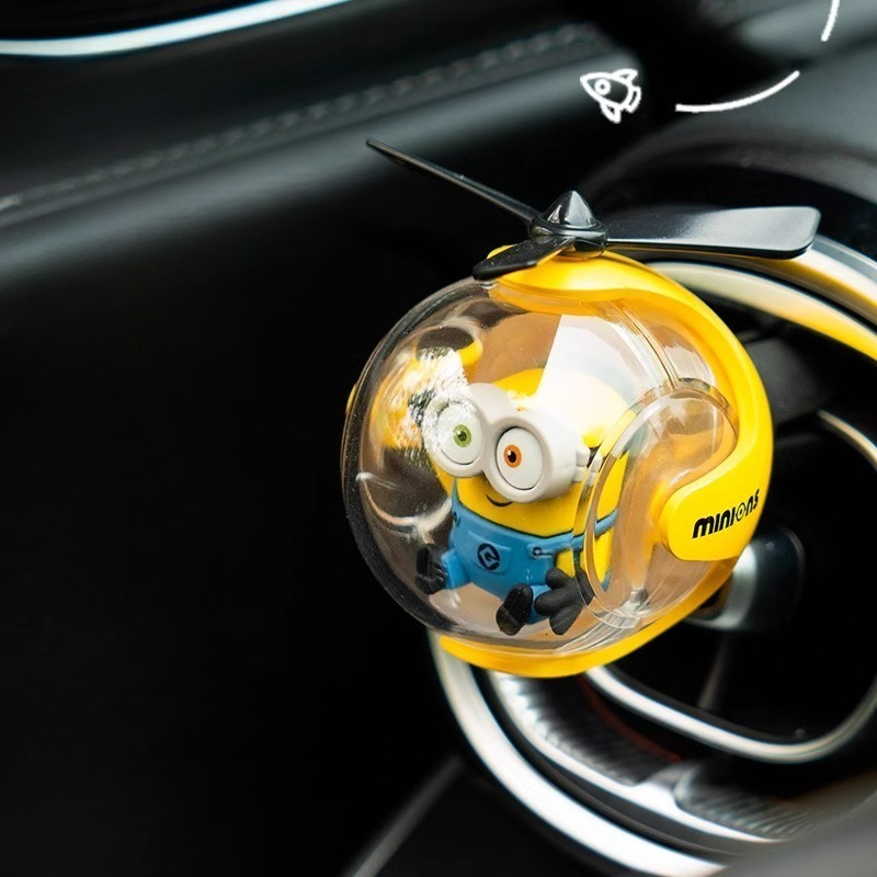 Car Air Freshener - Aromatizador Automotivo Minions, Clipe de Perfume
