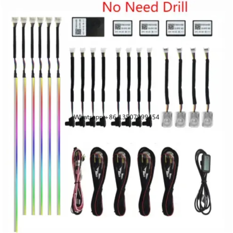 Car Led Light - Nova Faixa de Luz Ambiente LED