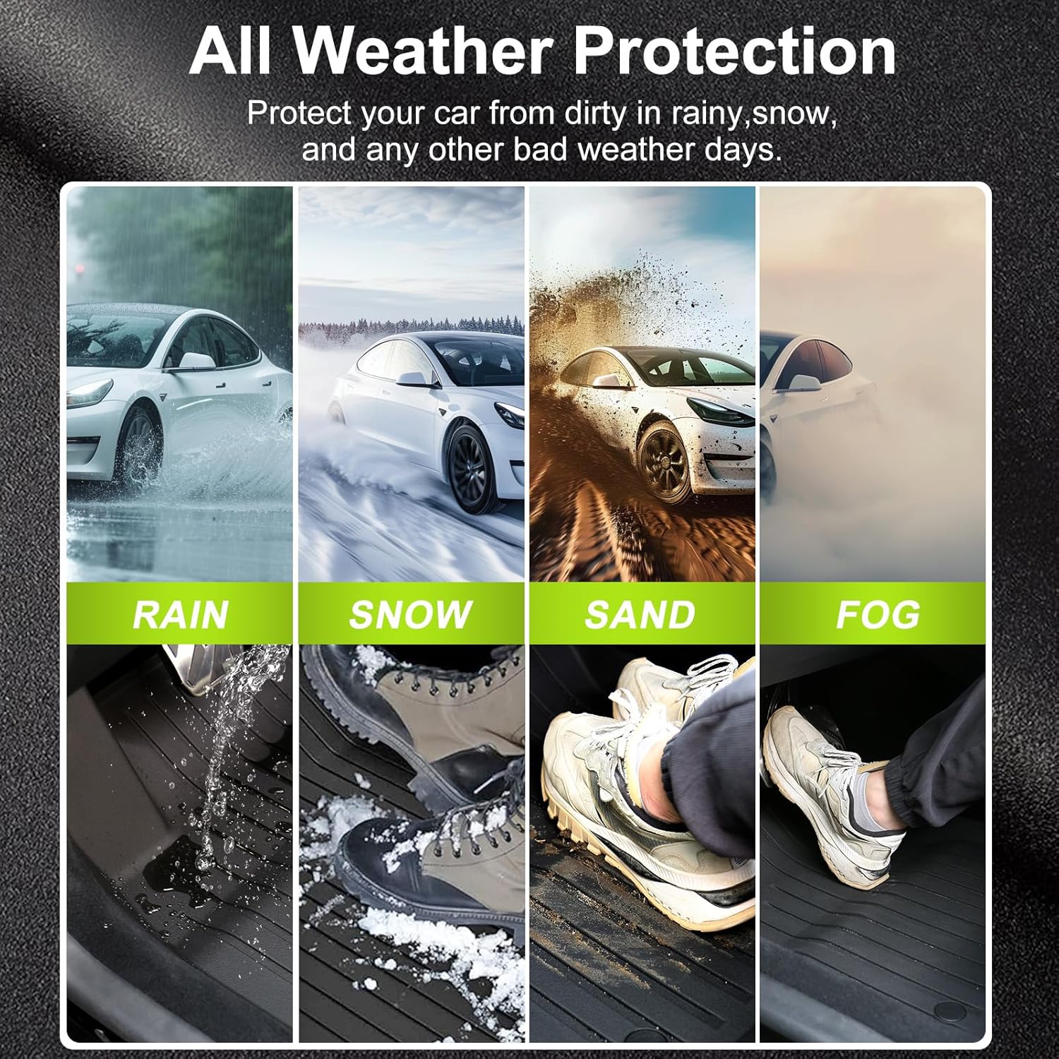 Tapetes de Carro Estilo Soleir - Car Floor Mat avaliação e preço