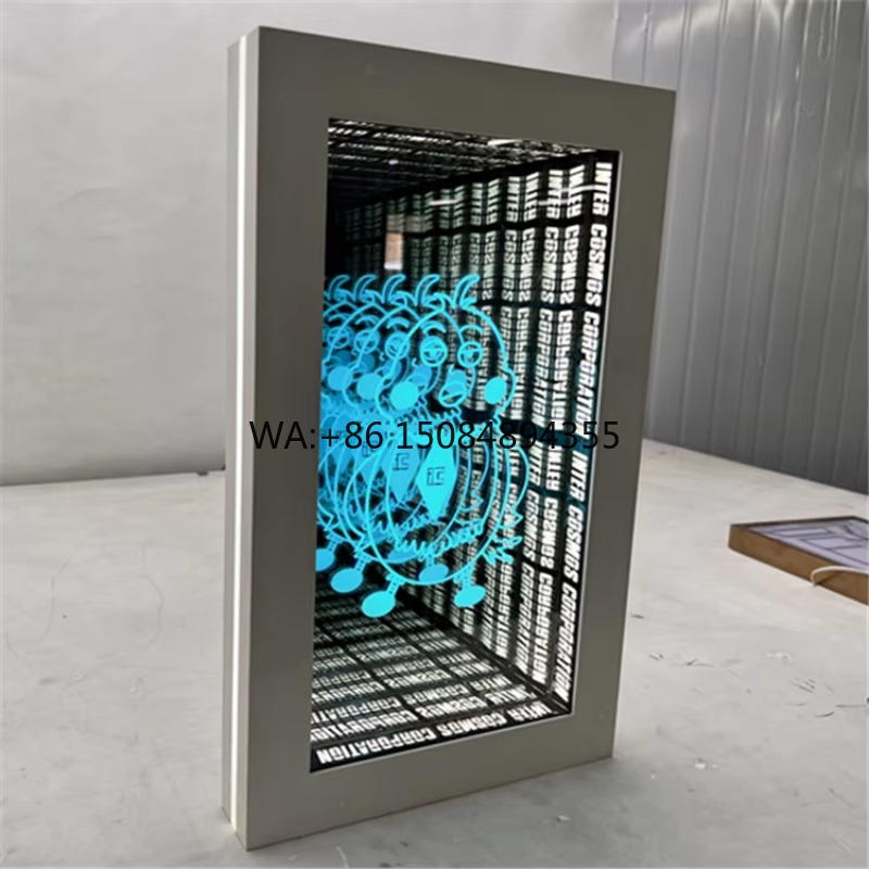 Espelho LED Infinito 3D Person - Car Mirror avaliação e preço