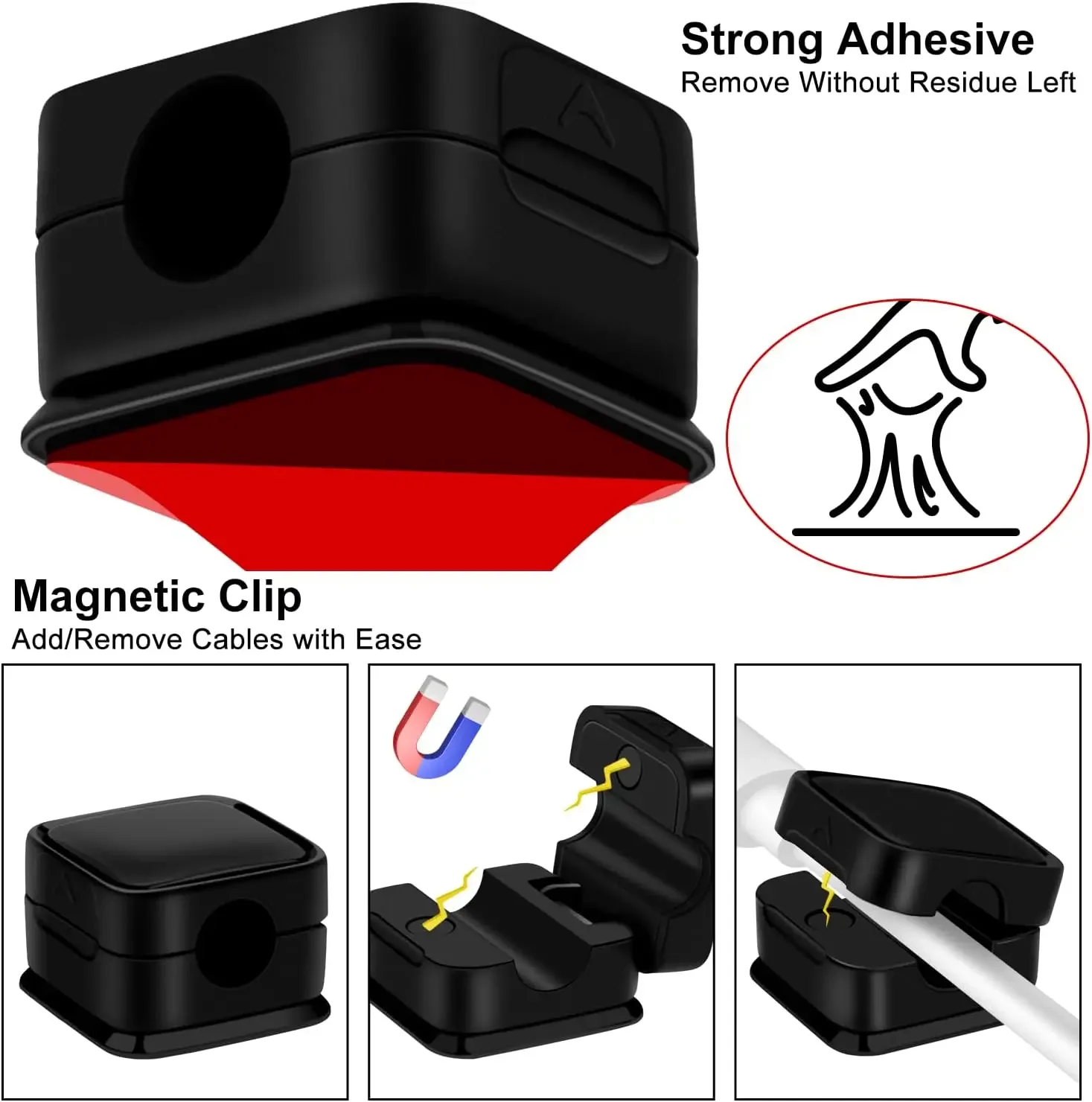 Mini Organizador de Cabos Magn - Car Cable Organizer avaliação e preço