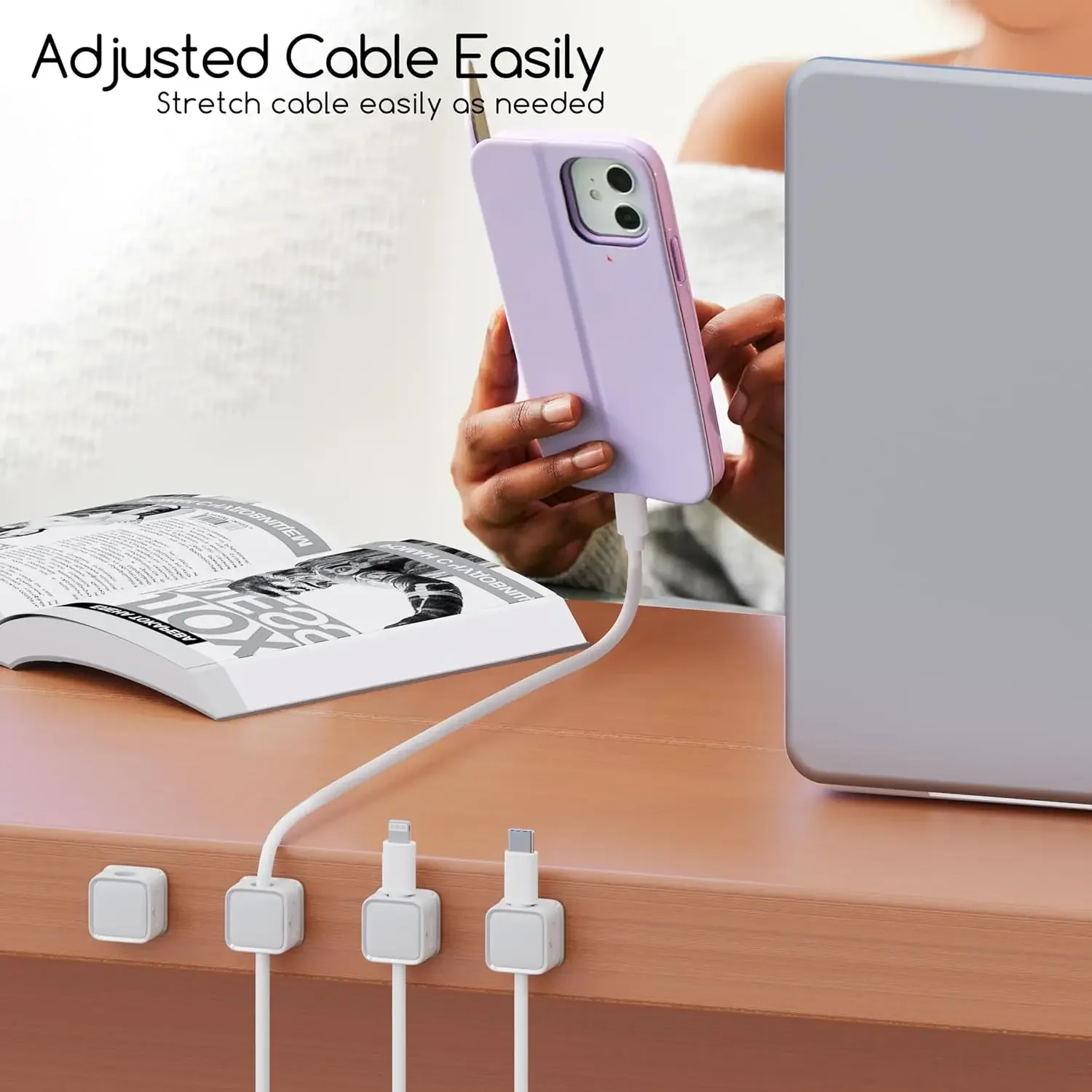 Mini Organizador de Cabos Magn - Car Cable Organizer avaliação e preço