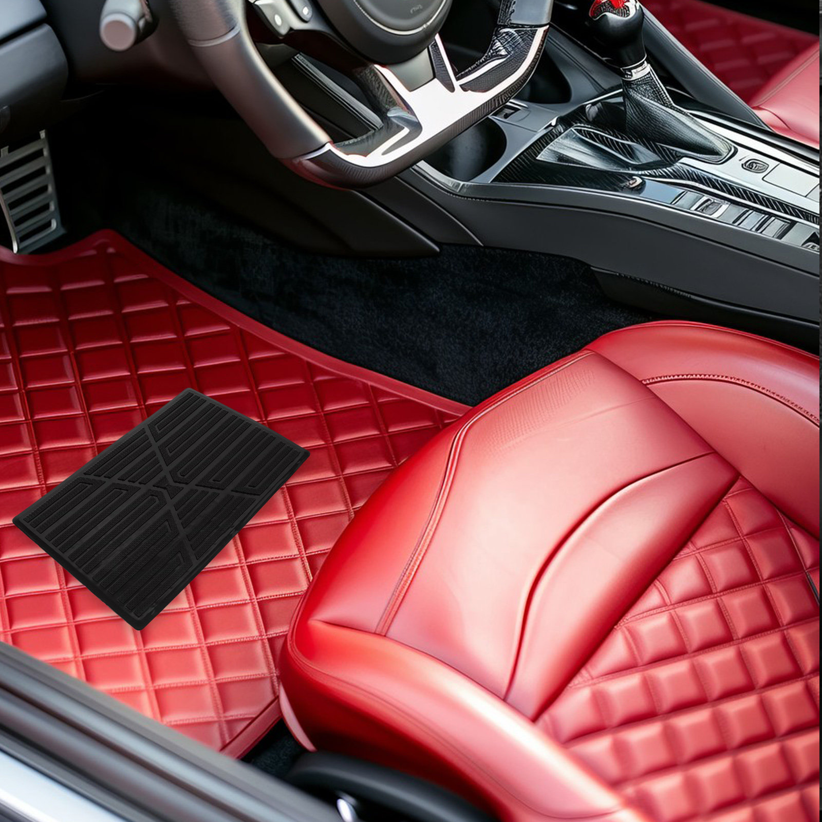 Tapete Protetor de Borracha Re - Car Floor Mat avaliação e preço