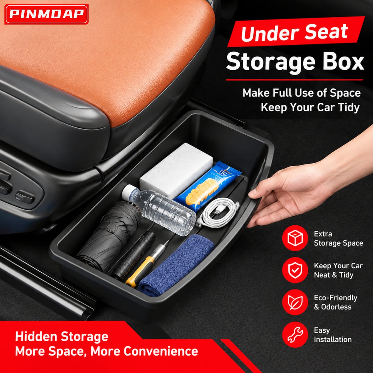 Bandeja de armazenamento para  - Car Cable Organizer avaliação e preço