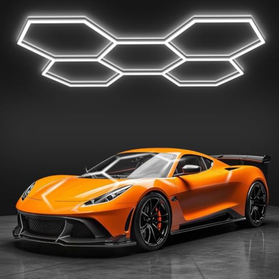 Luzes de Garagem Hexagonais, L - Car Led Light avaliação e preço