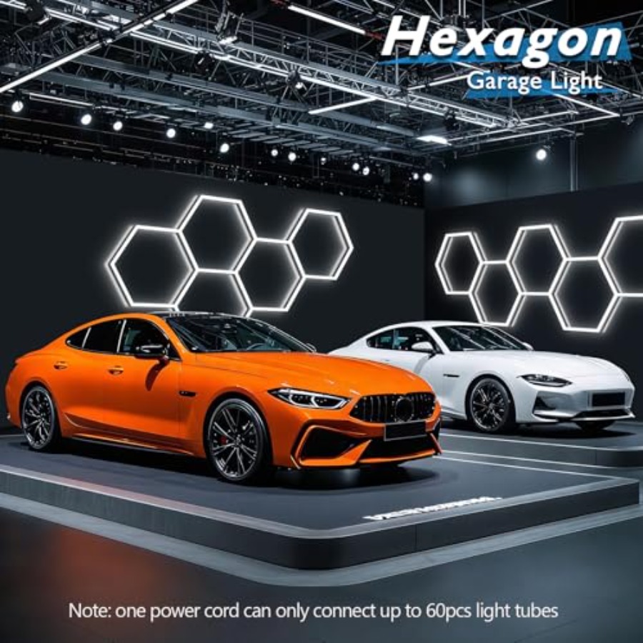 Luzes de Garagem Hexagonais, L - Car Led Light avaliação e preço