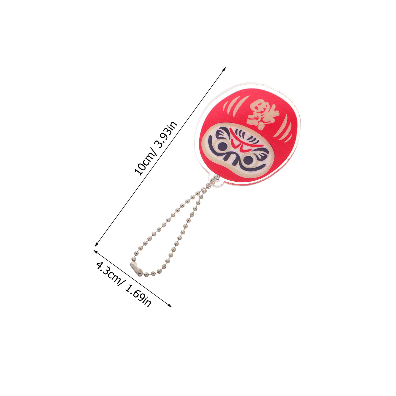 2 unidades de chaveiro Daruma, - Car Accessories Japanese avaliação e preço