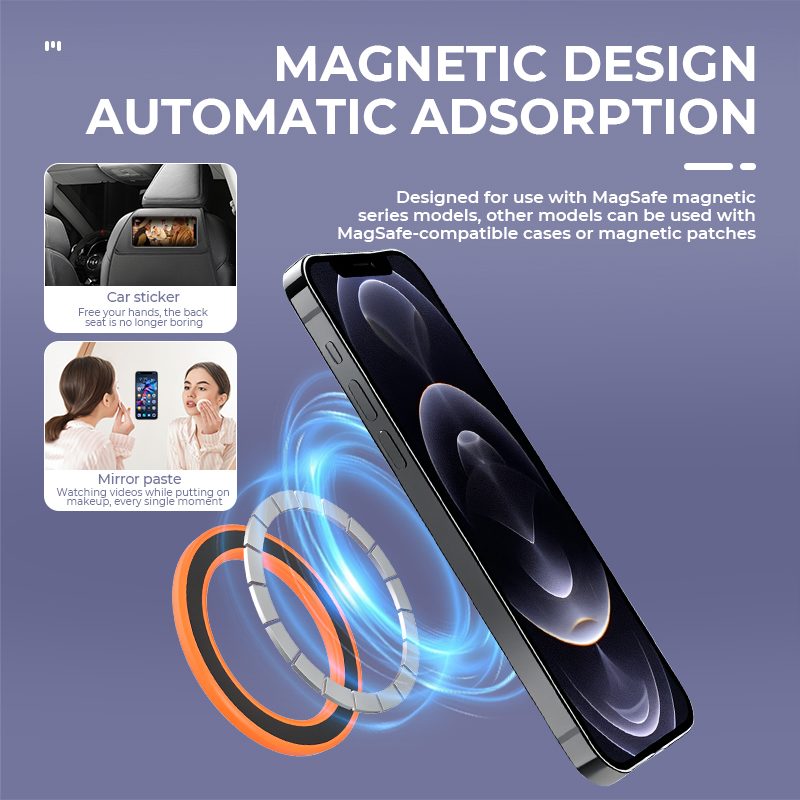 Para magsafe forte anel magnét - Car Phone Holder avaliação e preço