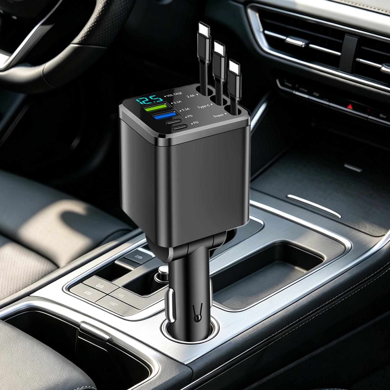 Carregador retrátil para carro - Car Charger avaliação e preço