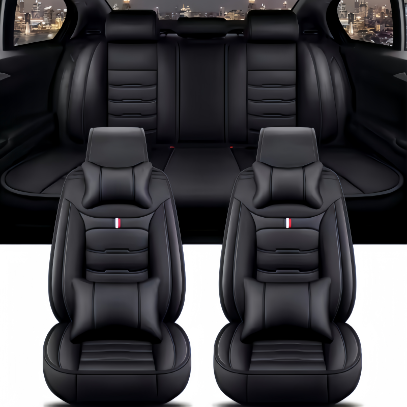 Capas de assento de couro do p - Car Seat Cover avaliação e preço